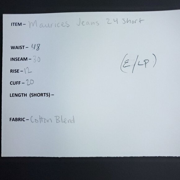 Maurices Bootcut Denim Jeans Women's Size 24 Short - Picture 6 of 7